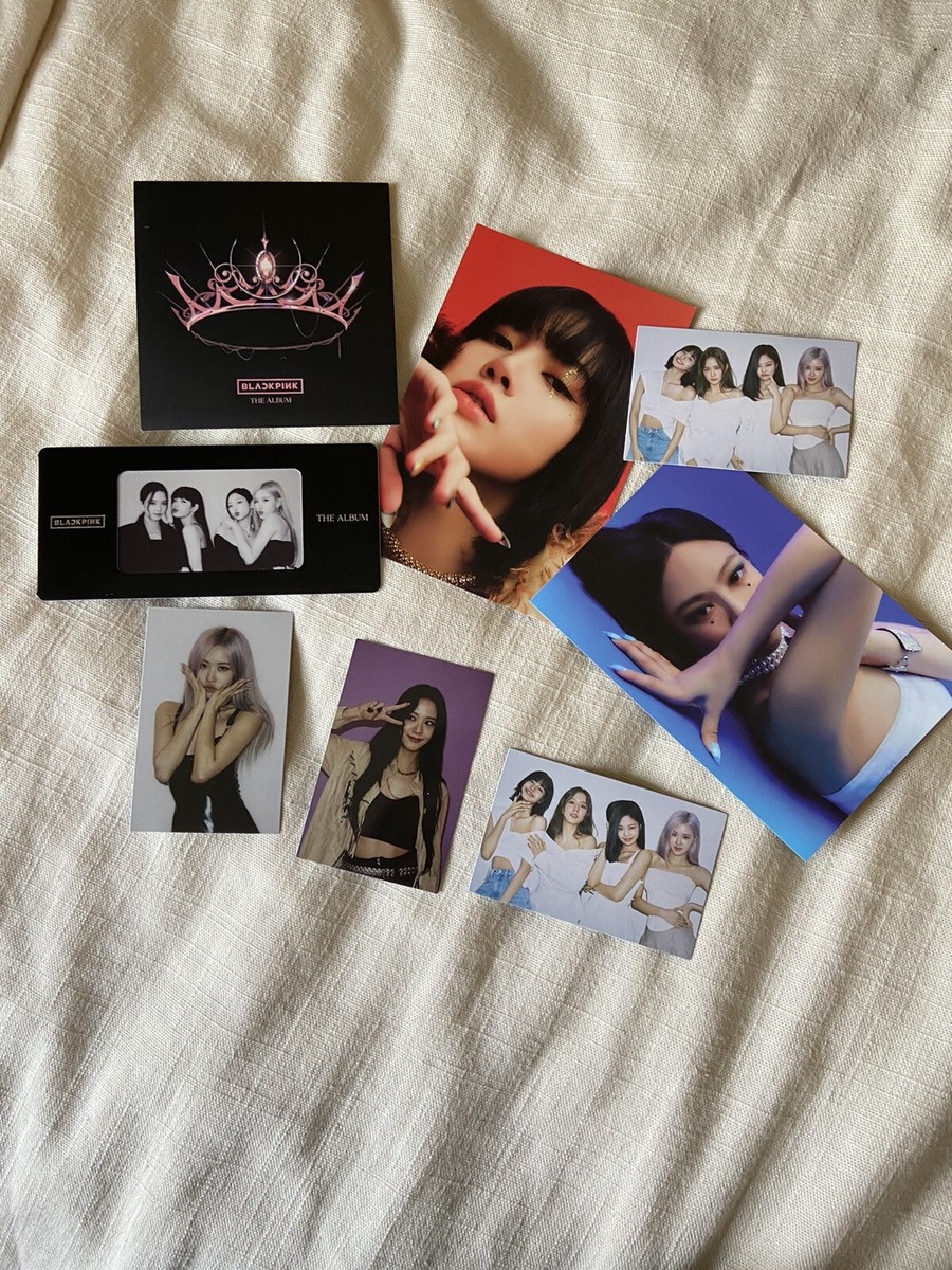 blackpink the album version 4 official first yg + rosé blackpink the album version 4 official first yg + rosé