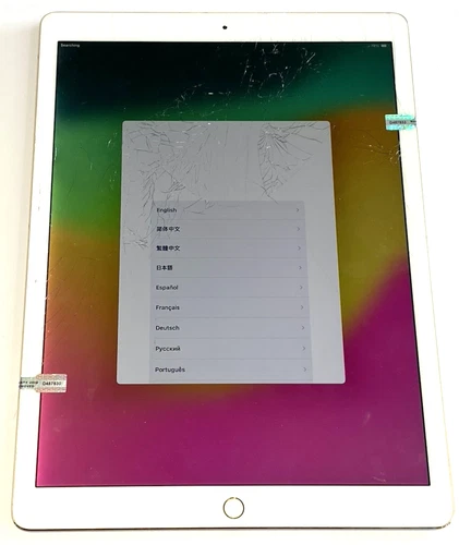 Damaged Apple iPad Pro 12.9" 2nd Gen 512GB A1671 WiFi & Cell Spares/Repairs/D824