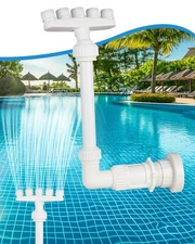 Pool Fountain for Above Ground Pools Pool Cooler for Inground Pool Adjustable...