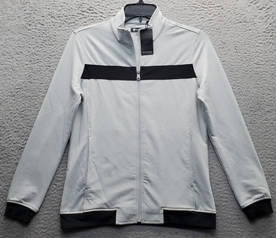 Greg Norman Golf Performance Jacket Women S Multi Raglan Sleeve Mock Neck Zipper