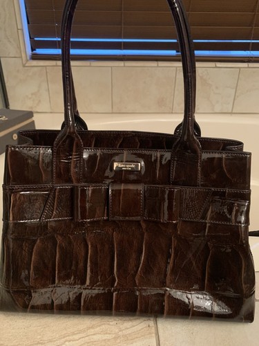 patent leather kate spade tote