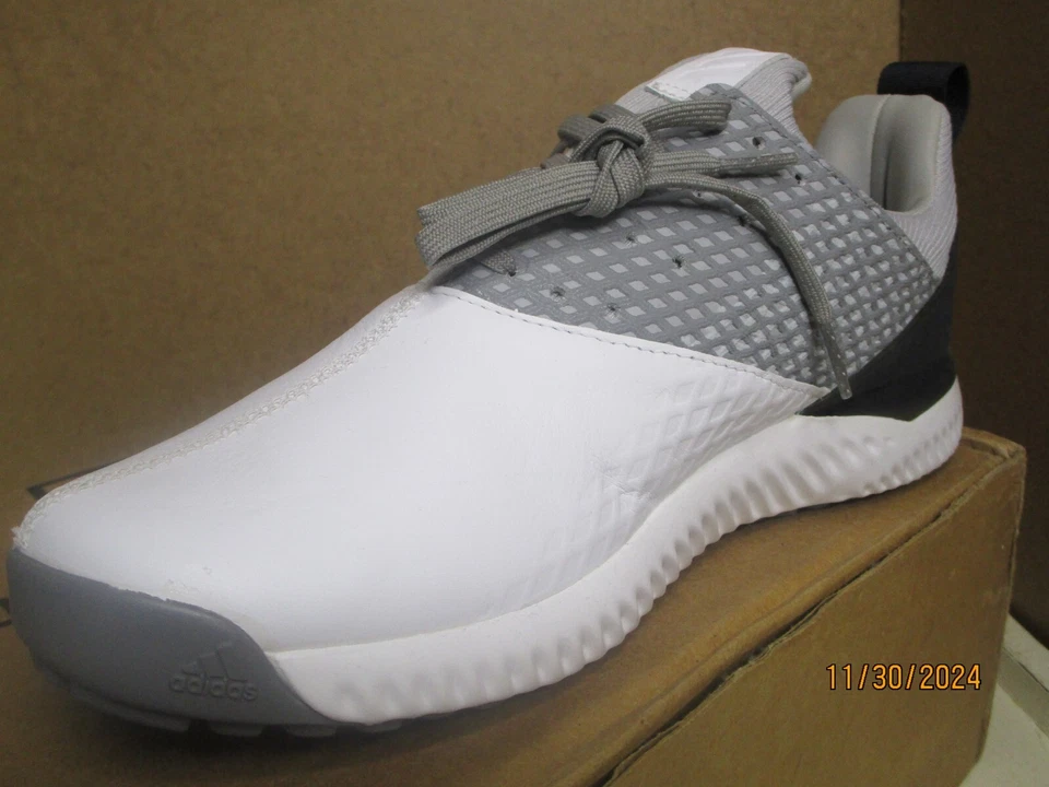 Adidas Golf Adicross Spikeless Bounce 2.0 F35409 Negro/Blanco/Gris Hombres 7.5 Foto 4 de 4