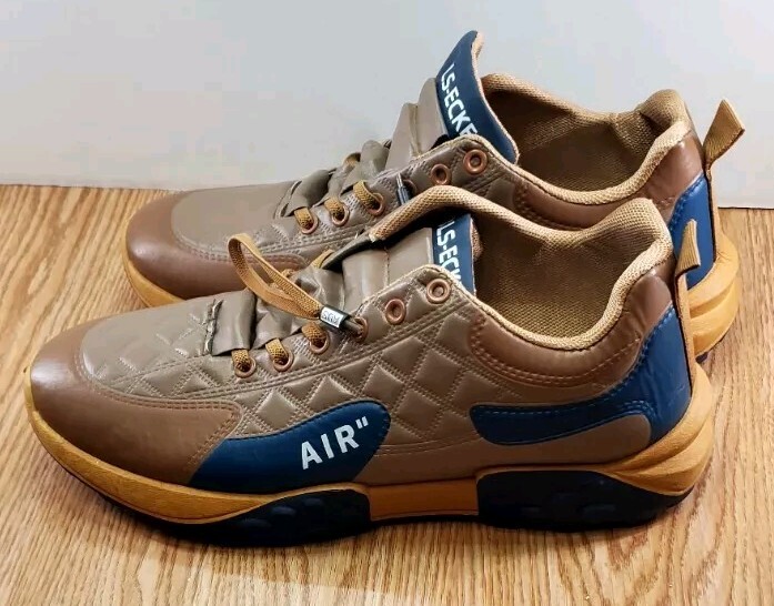 Men's BLS-ECKE Sneakers Tennis Shoes Air Titanium Sz 42 = US Sz 9