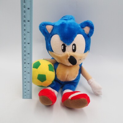 Sonic MC1005 The Hedgehog Soccer Football SEGA 1994 Plush 9