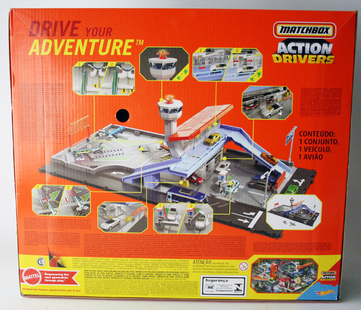 RARE 2021 MATCHBOX ACTION DRIVERS AIRPORT ADVENTURE PLAYSET '16