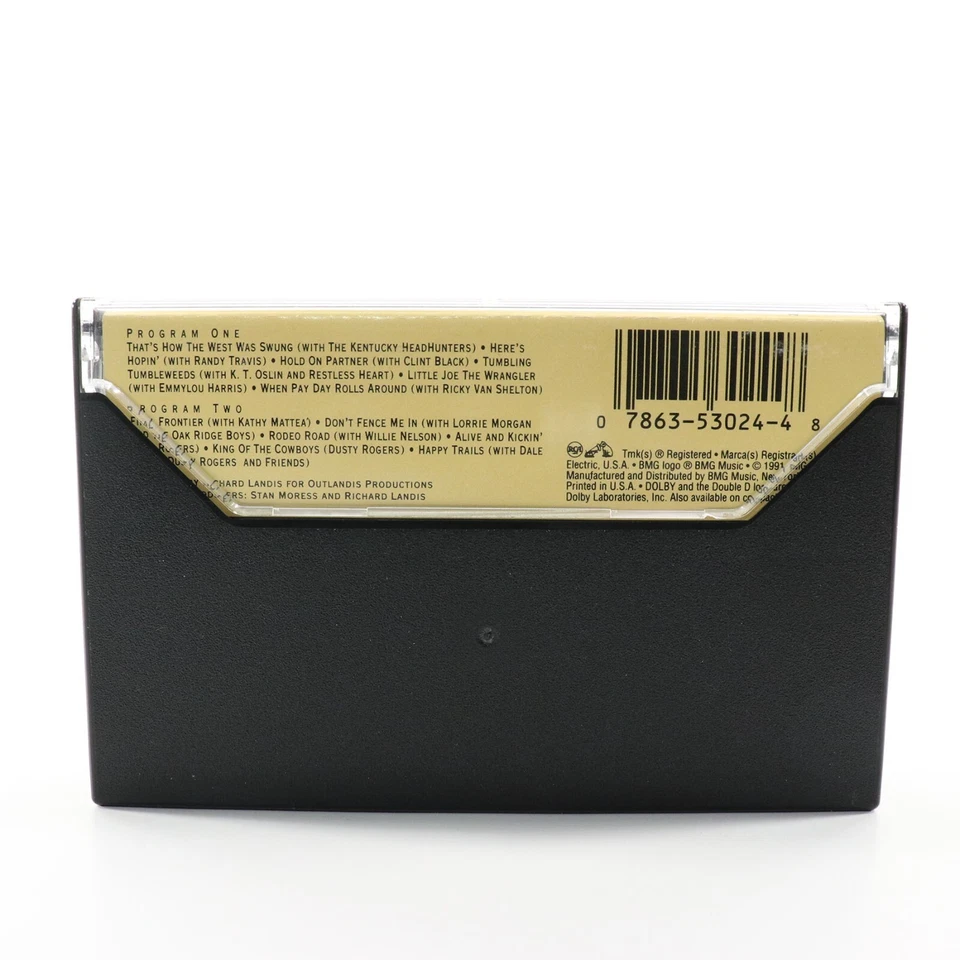 Roy Rogers Tribute (Cassette Tape, 1991, BMG/RCA) 3024-4-R Play Tested Country - Image 2 of 4