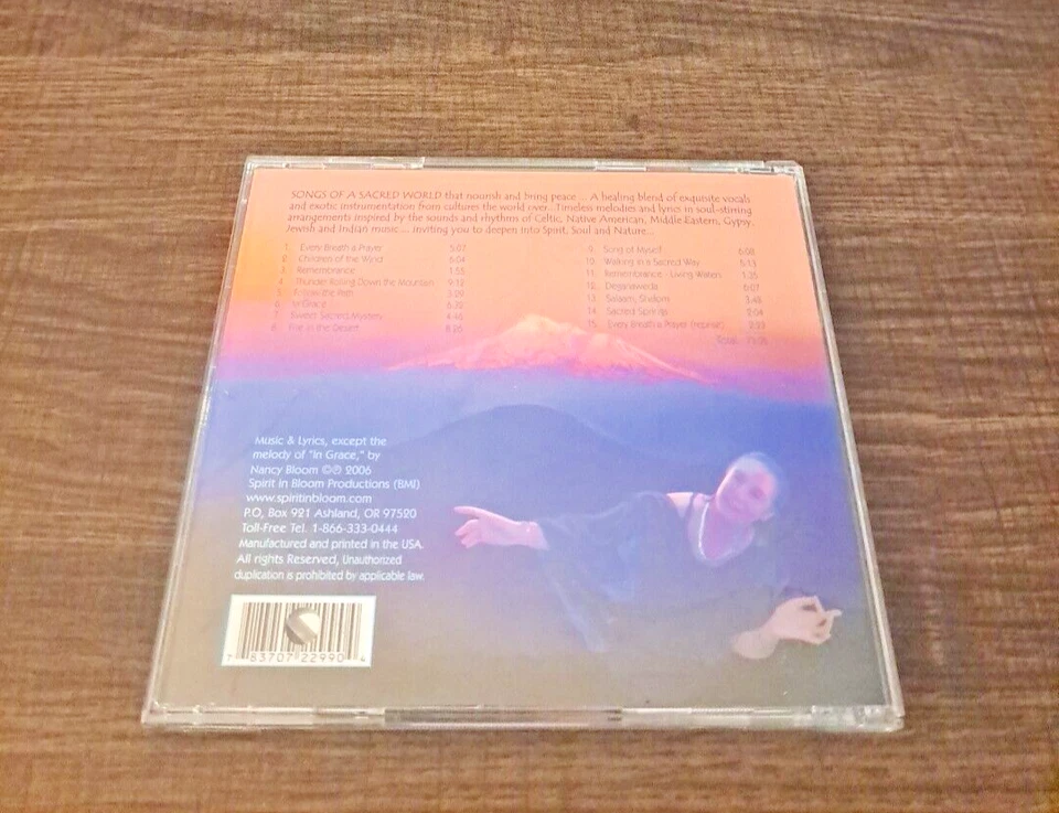 Sweet Sacred Mystery -Nancy Bloom CD (SIGNED) Foto 2 de 4