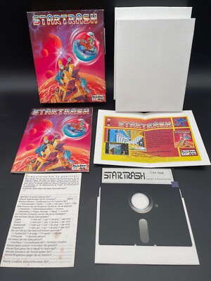 Star Trash - Rainbow Arts - Commodore / C 64 / 128 - BIG BOX / OVP