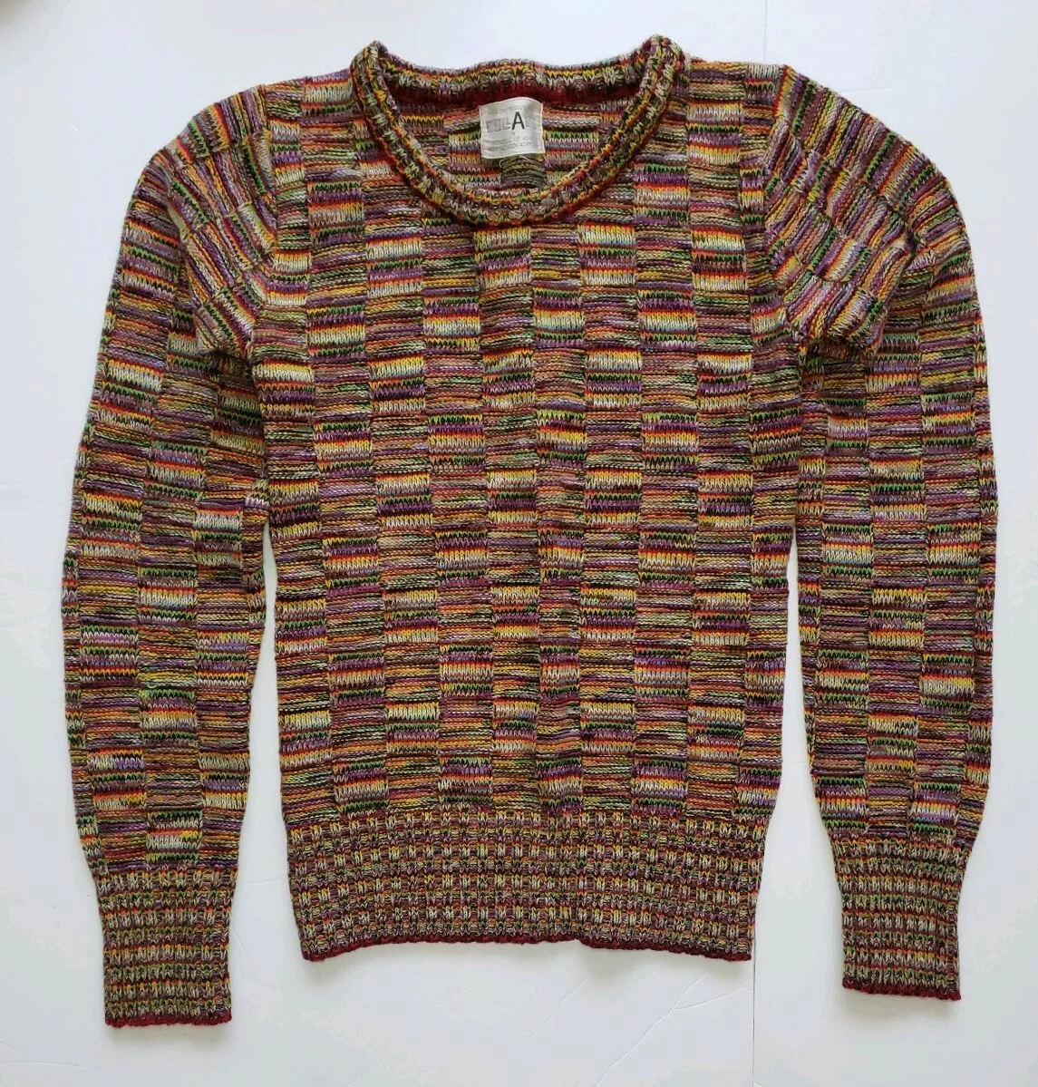 Vintage collage sweater hot sale