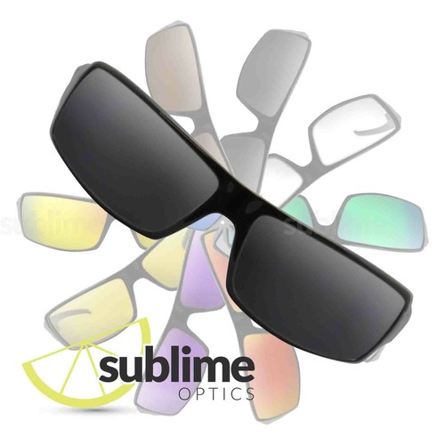 Replacement Lenses For Electric Ec Dc Sunglasses - Warm Grey Tint, UV Protection - View #12