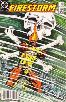 Fury of Firestorm, The #57 (Newsstand) VG; DC | low grade comic - w/Bag+Board
