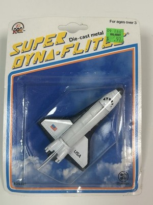 Zylmex Super Dyna-Flites Space Shuttle #29331 1993 Die-Cast Metal Sealed ~339