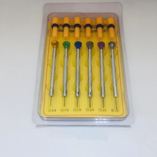 6pc Steel Precision Screwdriver Watch Jewelry With Blade Watchmakers Tools a