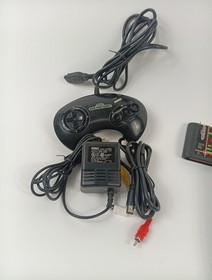 Sega Genesis Model 2 Console Bundle with Controller & 2 games MK-1631 Working