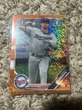 2019 Jhoan Duran First Bowman Chrome Orange Wave Refractor /25