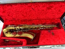 Vintage 1940’s King Zephyr Tenor Saxophone, Double Socket Neck
