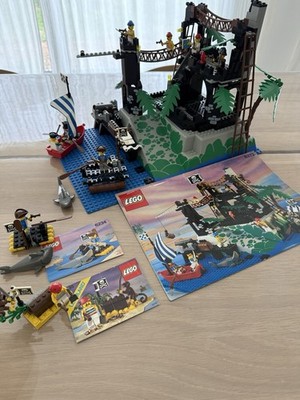 LEGO Piraten: Rock Island Refuge / Pirateninsel 6273 + 6234 + 6245 + Anleitung
