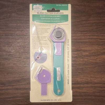 Sewing Fabric Clover Slash Cutter (Curved) 499/NV Rotary Blade Tool Cutting NEW