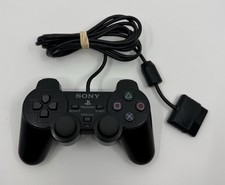 Sony PS2 BLACK Wired Controller OEM DualShock...