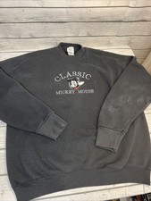 Vintage Mickey  Co Sweatshirt Mens XL Disney Embroidered Mickey Mouse 90s USA