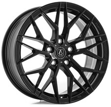 Alloy Wheels 17" Axe EX44 Black Gloss For Nissan Primera [Mk3] 02-08