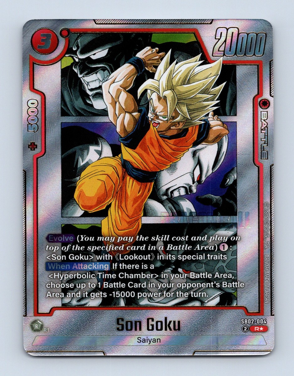 Son Goku - SB02-004 Alternate Art Manga Booster 02 Dragon Ball