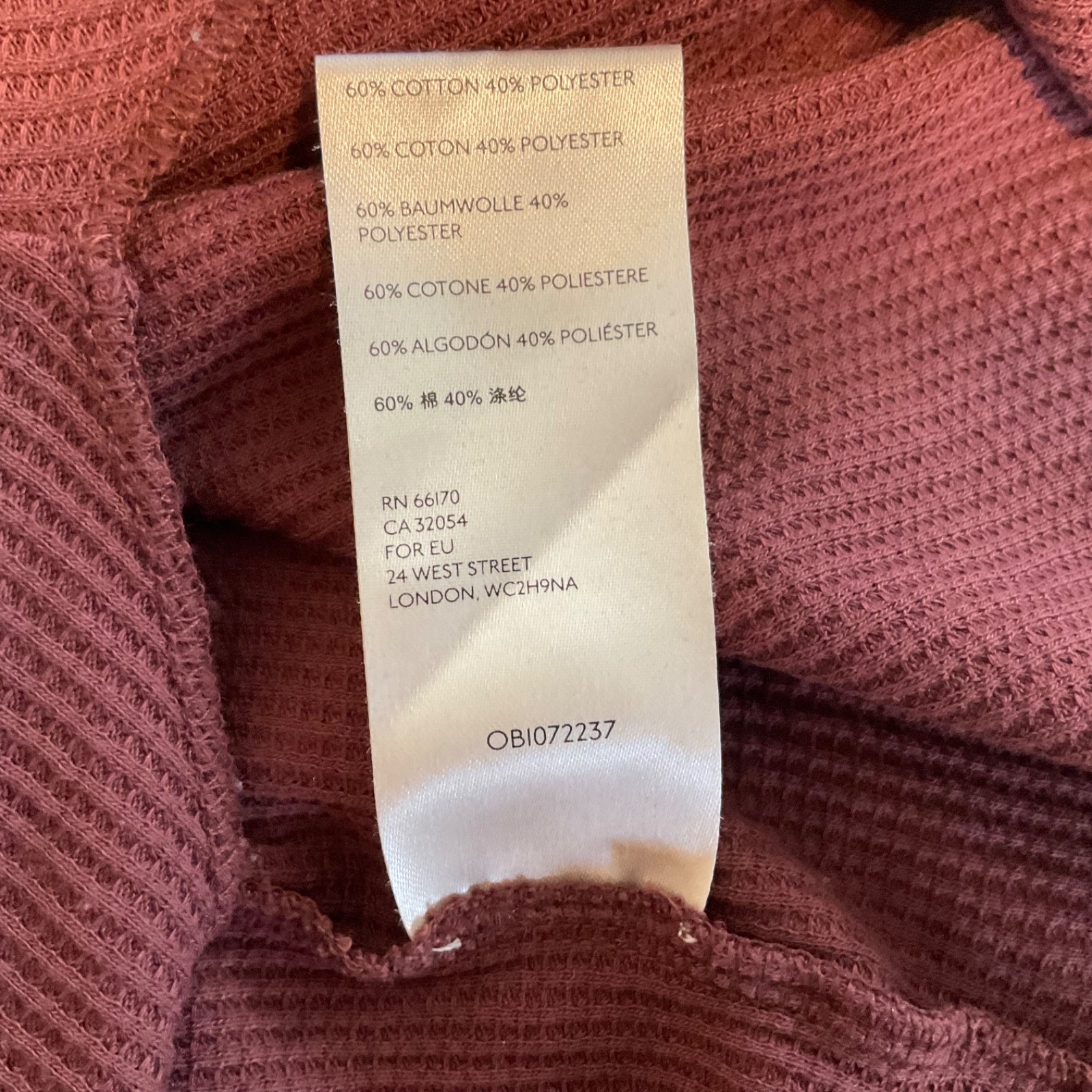 We The Free Mix Pattern Patchwork Pull On Top Lon… - image 15