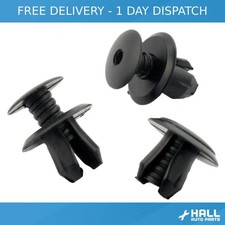 50x VW Volkswagen T4 T5 Transporter Eurovan Black Trim Panel Lining Clips