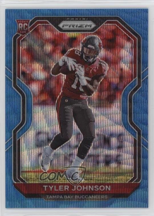 2020 Panini Prizm Blue Wave 199/199 Tyler Johnson #321 Rookie RC 0e9i