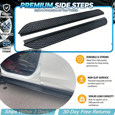 Fits For Buick Envision 2016-2019 Fixed Running Board Side Step Nerf Bars