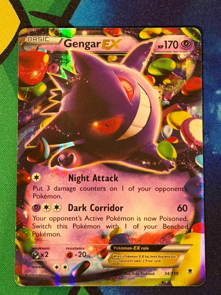 Pokemon Card Gengar Ex for sale | eBay