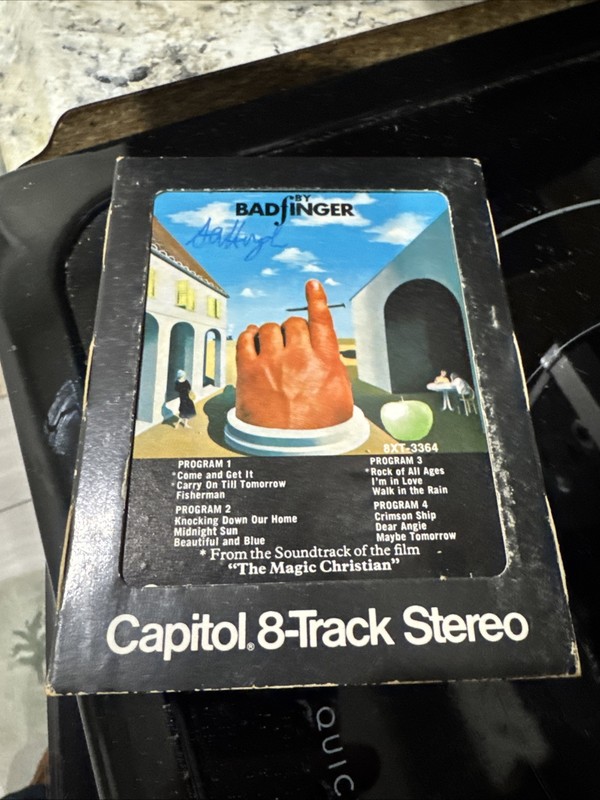 Badfinger Magic Christian music 8 track tape played through VG