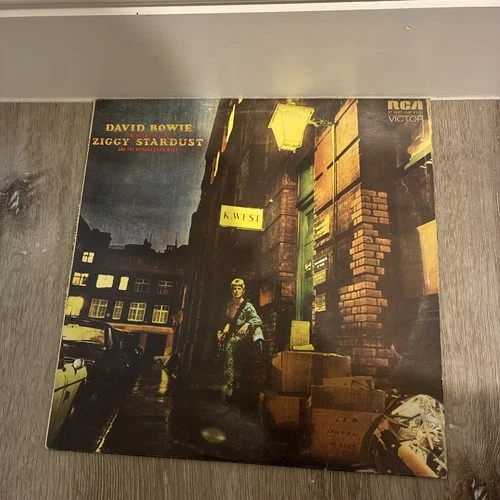 David Bowie Ziggy Stardust 1972 UK 1st Press Vinyl LP 1E/2E Titanic .