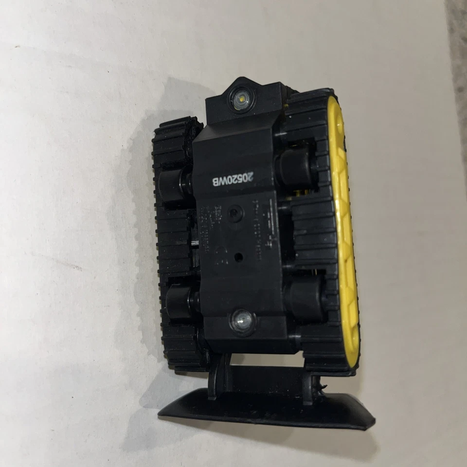 "Tractor bulldozer Tonka 1994 vintage cargador frontal plástico fundido a presión amarillo 3,25""" Foto 4 de 4