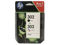Original Hp 302 Druckerpatronen Schwarz Color FüR Envy 4520 4521 4522 4524 2134