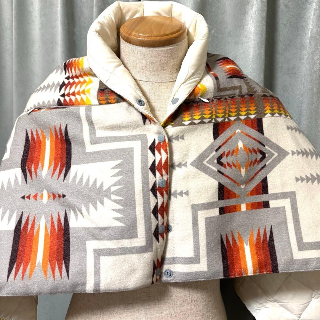 Pendleton x TAION Reversible Down Jacket 4-Way Wa… - image 5