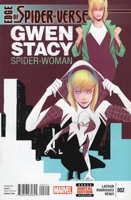 Marvel Comics Edge of Spider-Verse #2, 1st Spider-Gwen, VF/NM Condition!