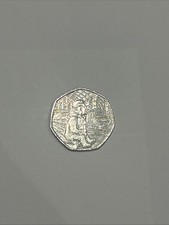 Paddington Bear at the Train Station 2018 Coin, 50p Circulated - Available on eBay