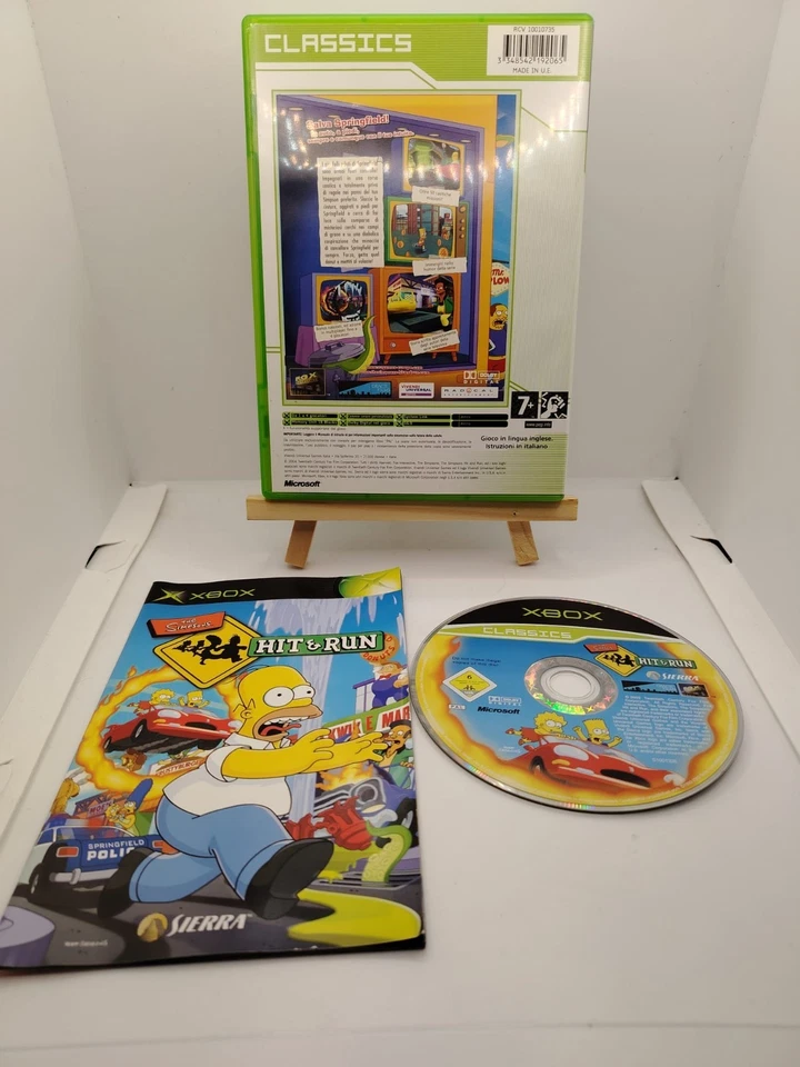 XBOX The Simpsons Hit and Run _ per Console Microsoft XBOX – PAL ITA - Immagine 3 di 4