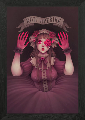 Noli Aperire Framed Wall Art Poster Canvas Print Picture