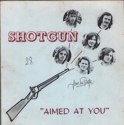Shotgun Aimed At You 7'' Vinyl 45 RPM UK Music Machine VG+ in Picsleeve