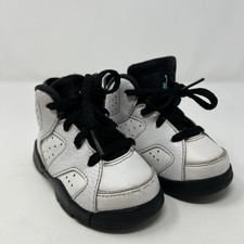 Nike Air Jordan 6 Retro White Hyper Jade Black Toddler Size 5C