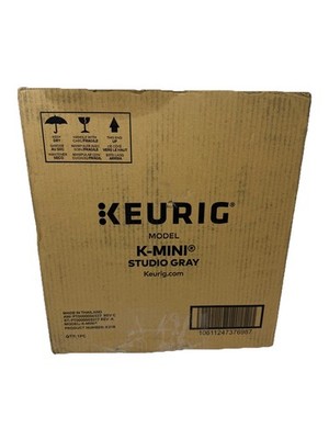 Keurig K-Mini Single Serve Coffee Maker, 6 to12oz w/Cord Storage - Studio Gray