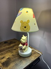 Disney Winnie the Pooh Lamp with Character Shade Hunny Pot TESTED 