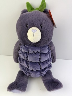 Gigglescape Blackberry Animal Bear Soft Stuffed Plush Toy 12'' For Kids Age 1+