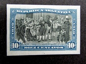 nystamps Argentina Stamp Proof Mint €100 L10y308