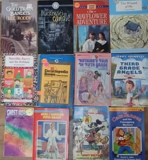 Lot of 12  kids  chapter books Instant Library bundle paperbacks