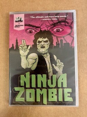 Ninja Zombie (DVD, 1992) AGFA + Bleeding Skull!, NEW & SEALED