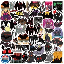 Mothman Stickers for Water Bottles 50pcs Stickers for Boys Teens Adults Water
