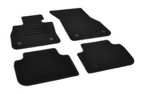 Passgenaue Schwarze Textilmatten Geeignet FüR BMW Serie 2 Gran Coupe Ab 2020